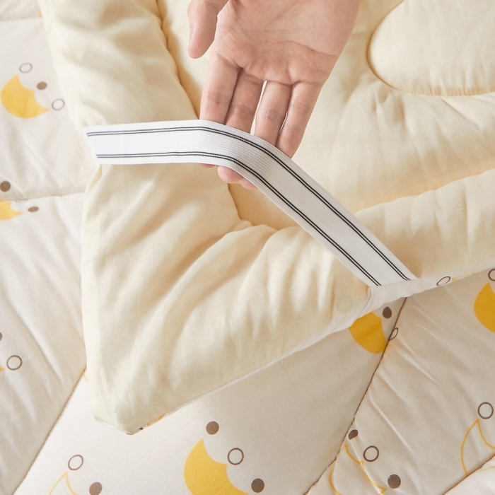 91家纺网 家纺一手货源 找家纺 鹿辉2022新款全棉A类棉花床垫床褥子 小皇冠