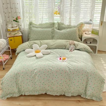 艾唯希 2024新款法式花边全棉四件套 如梦令