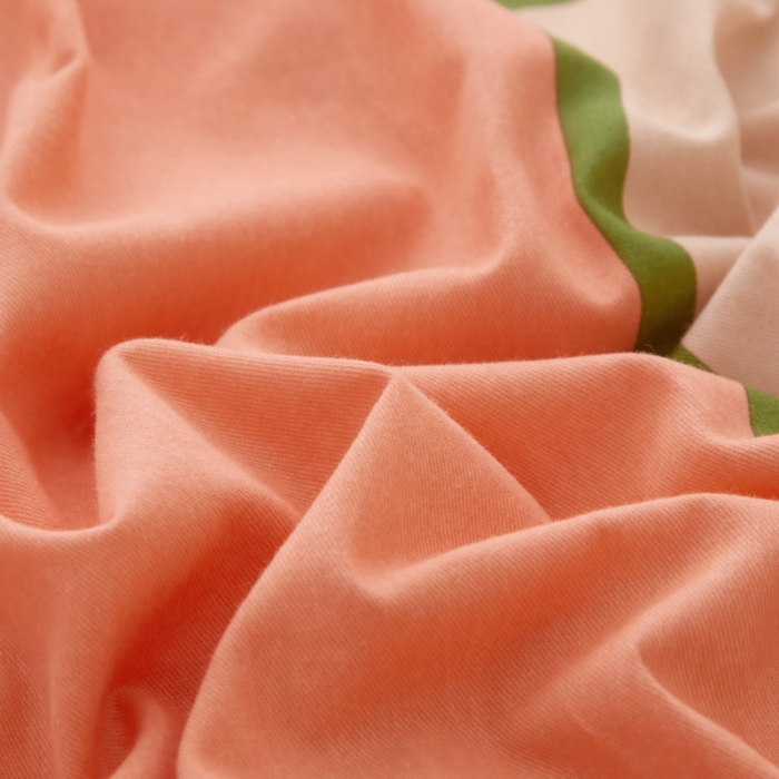 91家纺网 家纺一手货源 找家纺 金纱玉纺2022新款全棉生态大版磨毛四件套 曼妙时光-粉