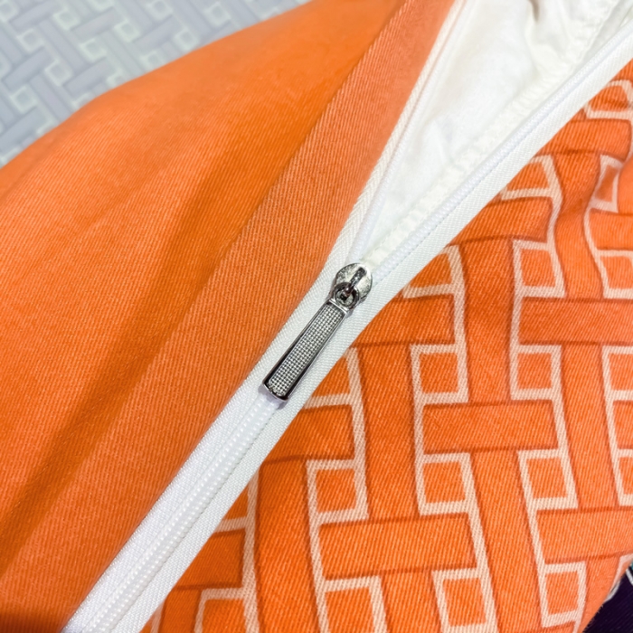 91家纺网 家纺一手货源 找家纺 金爱家 2023新款大阪纯棉生态磨毛条格简约系列四件套 贝加莫