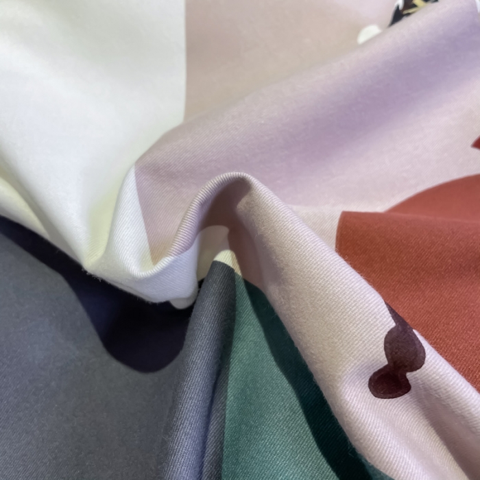 91家纺网 家纺一手货源 找家纺 金爱家 2023新款大阪纯棉生态磨毛条格简约系列四件套 皇家风范