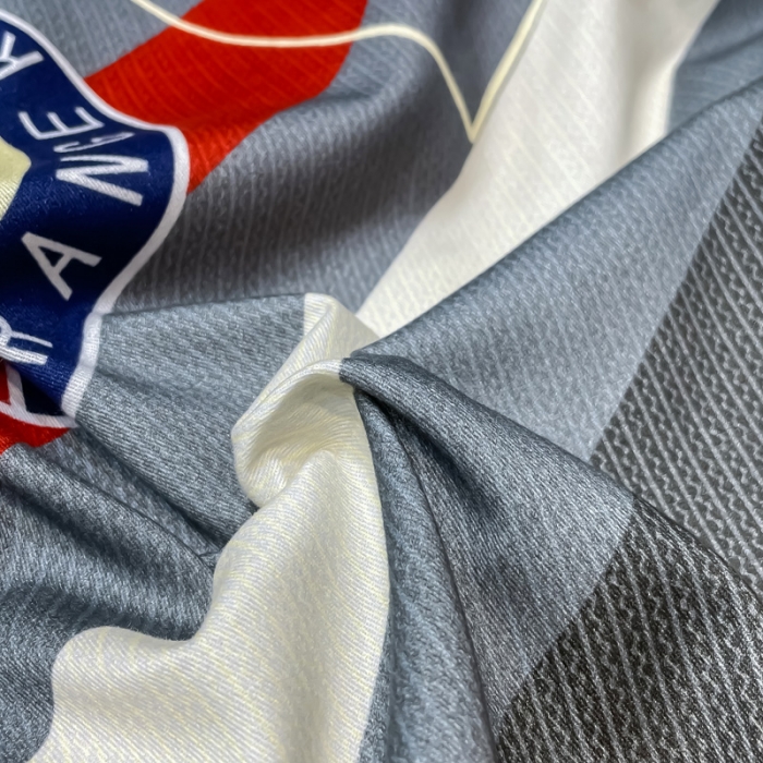 91家纺网 家纺一手货源 找家纺 金爱家 2023新款大阪纯棉生态磨毛条格简约系列四件套 杰罗-桔