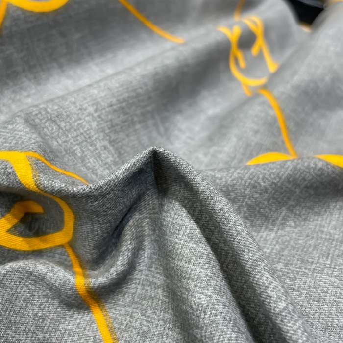 91家纺网 家纺一手货源 找家纺 金爱家 2023新款大阪纯棉生态磨毛条格简约系列四件套 维纳斯灰