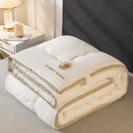 91家纺网 家纺一手货源 找家纺 （总）U被家纺 2022新款立体暖绒四季被春秋冬被-实拍图