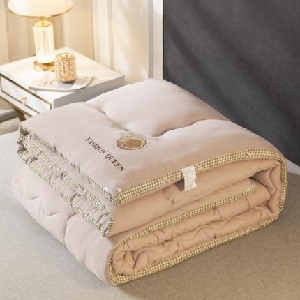 91家纺网 家纺一手货源 找家纺 （总）U被家纺 2022新款立体暖绒四季被春秋冬被-实拍图