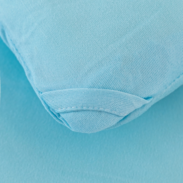 91家纺网 家纺一手货源 找家纺 一条棉被 2022新款A类针织棉奶盖棉花被 海洋蓝