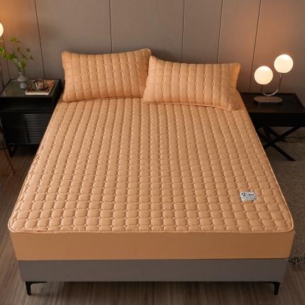 91家纺网 家纺一手货源 找家纺 （总）初心家纺 2022新款A类加密原棉夹棉床笠单品及三件套