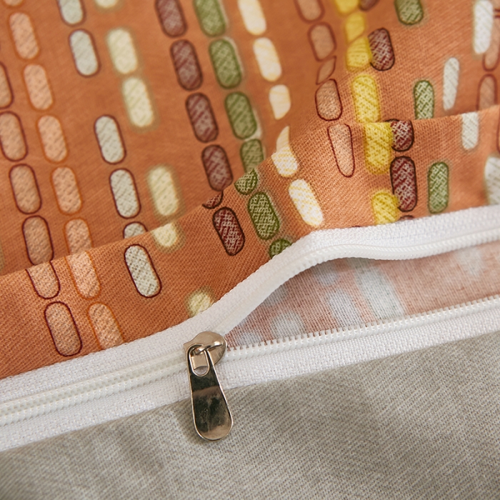 91家纺网 家纺一手货源 找家纺 雲归梦 2022年新款加厚全棉大版四件套第二批-花卉 梦境-桔