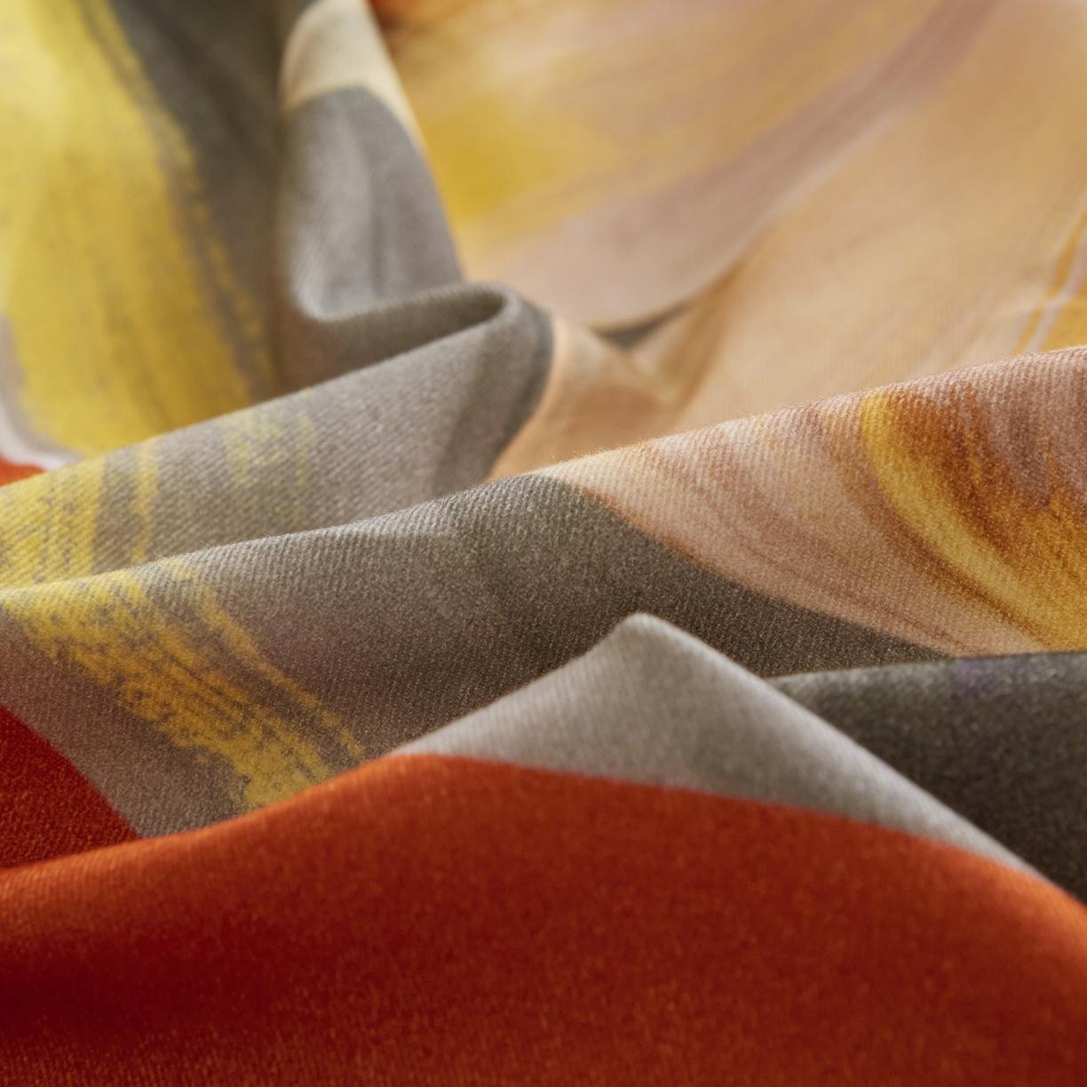 91家纺网 家纺一手货源 找家纺 雲归梦 2022年新款加厚全棉大版四件套第二批-花卉 一笑倾城-桔