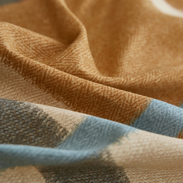 91家纺网 家纺一手货源 找家纺 雲归梦 2022年新款加厚全棉大版四件套第二批-格条卡通 天空之城