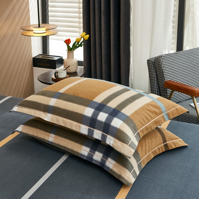 91家纺网 家纺一手货源 找家纺 雲归梦 2022年新款加厚全棉大版四件套第二批-格条卡通 天空之城