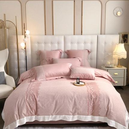 91家纺网 家纺一手货源 找家纺 （总）柚子YOUTH2022新款秋冬100支四件套-雅静系列