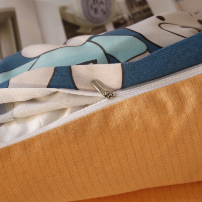 91家纺网 家纺一手货源 找家纺 棉生活  2022新款铂金全棉磨毛系列（AB版设计） 潮牌熊