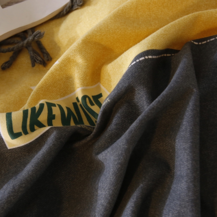 91家纺网 家纺一手货源 找家纺 棉生活  22新款铂金全棉磨毛系列（AB版设计） 达菲星光