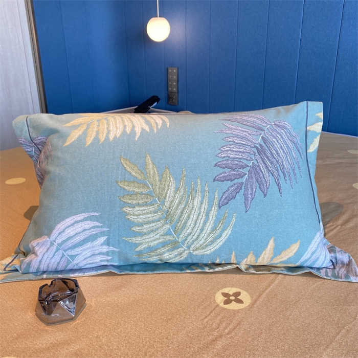 91家纺网 家纺一手货源 找家纺 总 2022新款铂金全棉磨毛系列四件套-实拍图（AB版设计）