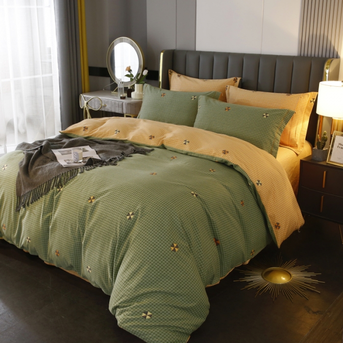 91家纺网 家纺一手货源 找家纺 棉生活  2022新款铂金全棉磨毛系列（AB版设计） 悸动