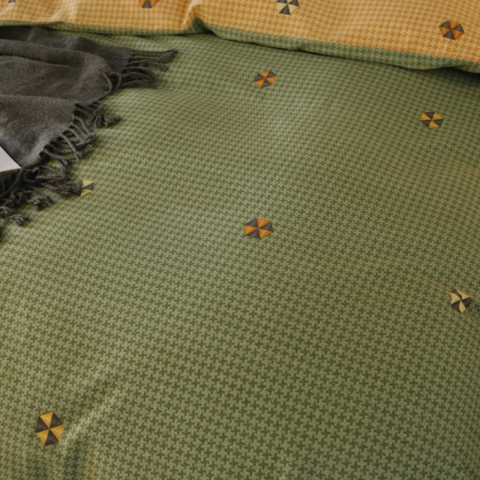 91家纺网 家纺一手货源 找家纺 棉生活  2022新款铂金全棉磨毛系列（AB版设计） 悸动