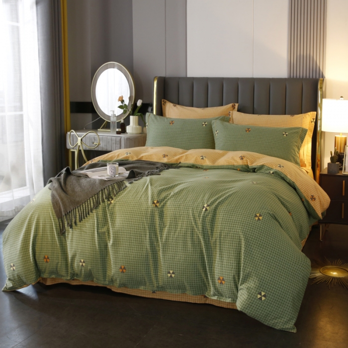 91家纺网 家纺一手货源 找家纺 棉生活  2022新款铂金全棉磨毛系列（AB版设计） 悸动