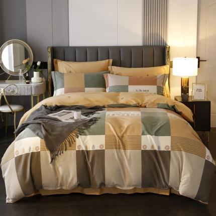 棉生活  2022新款铂金全棉磨毛系列（AB版设计） 简派