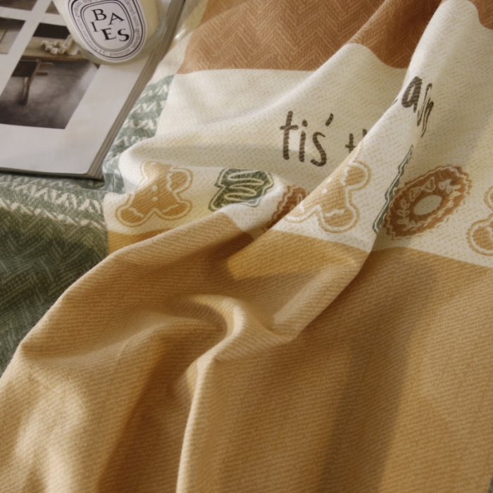 91家纺网 家纺一手货源 找家纺 棉生活  2022新款铂金全棉磨毛系列（AB版设计） 简派