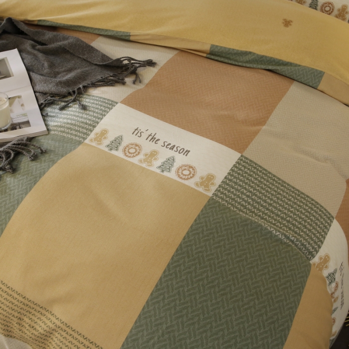 91家纺网 家纺一手货源 找家纺 棉生活  2022新款铂金全棉磨毛系列（AB版设计） 简派