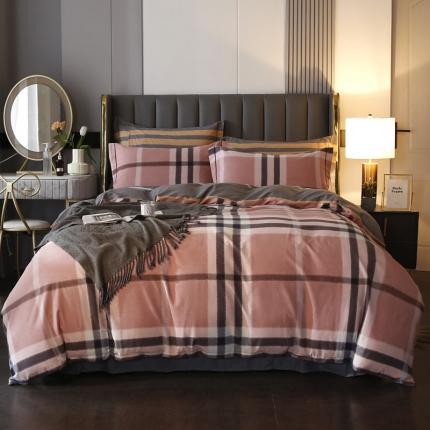 棉生活  2022新款铂金全棉磨毛系列（AB版设计） 克莱尔