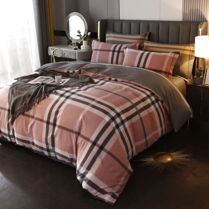 91家纺网 家纺一手货源 找家纺 棉生活  2022新款铂金全棉磨毛系列（AB版设计） 克莱尔