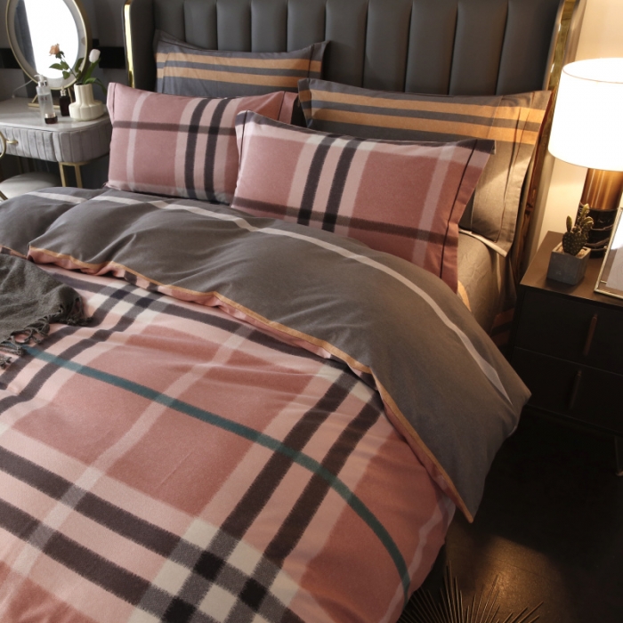 91家纺网 家纺一手货源 找家纺 棉生活  2022新款铂金全棉磨毛系列（AB版设计） 克莱尔