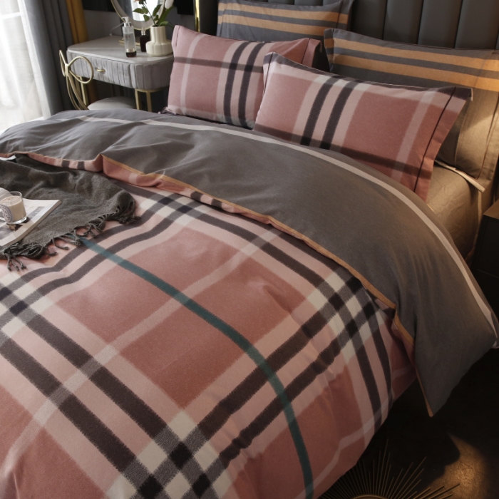 91家纺网 家纺一手货源 找家纺 棉生活  2022新款铂金全棉磨毛系列（AB版设计） 克莱尔