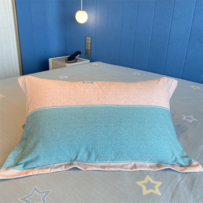 91家纺网 家纺一手货源 找家纺 2022新款铂金全棉磨毛系列四件套-实拍图（AB版设计） 达菲星光