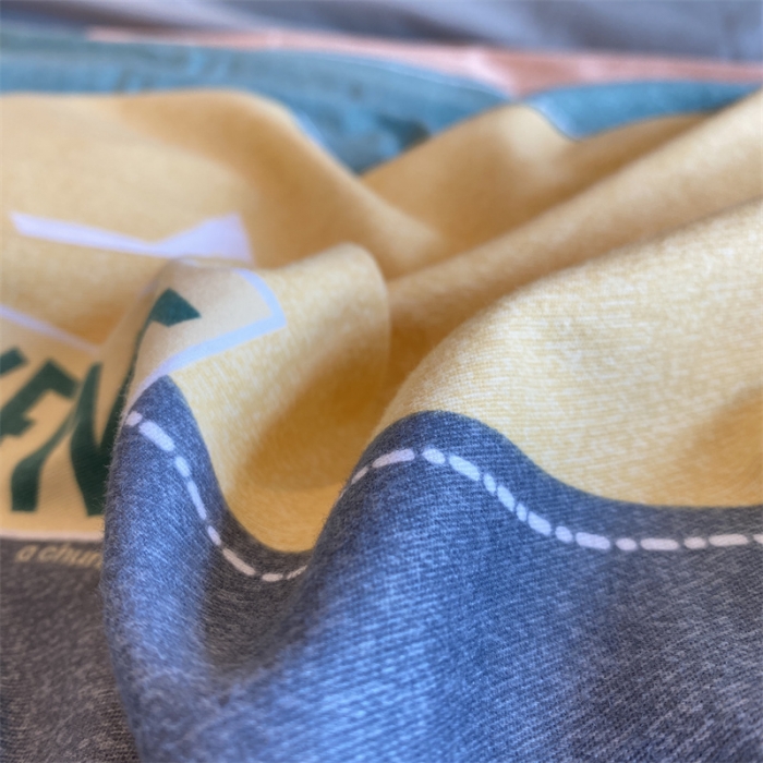 91家纺网 家纺一手货源 找家纺 2022新款铂金全棉磨毛系列四件套-实拍图（AB版设计） 达菲星光