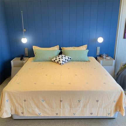 2022新款铂金全棉磨毛系列四件套-实拍图（AB版设计） 悸动