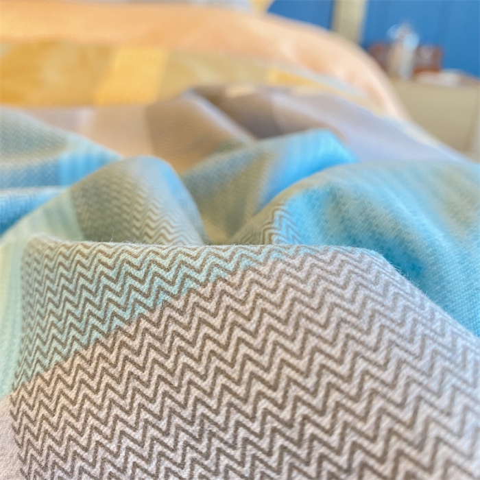 91家纺网 家纺一手货源 找家纺 2022新款铂金全棉磨毛系列四件套-实拍图（AB版设计） 时代兰