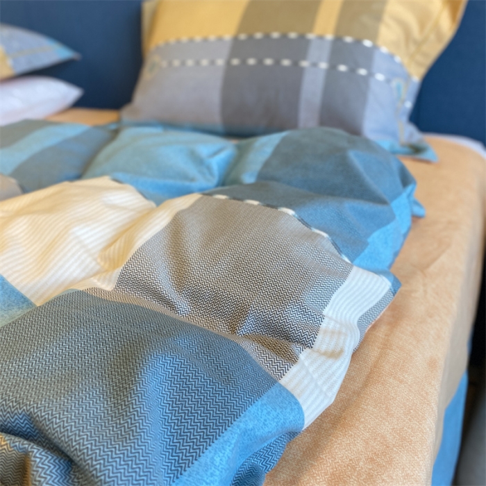 91家纺网 家纺一手货源 找家纺 2022新款铂金全棉磨毛系列四件套-实拍图（AB版设计） 时代兰