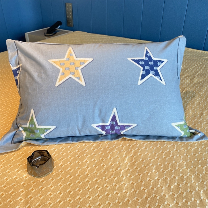 91家纺网 家纺一手货源 找家纺 2022新款铂金全棉磨毛系列四件套-实拍图（AB版设计） 守望星空