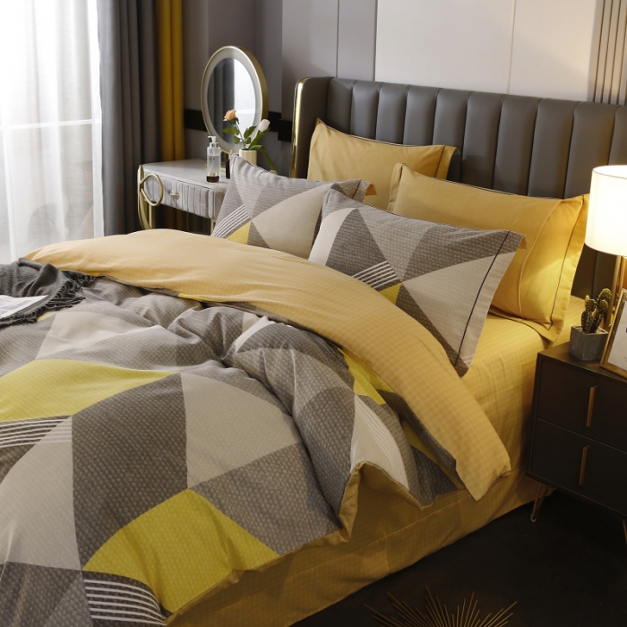 91家纺网 家纺一手货源 找家纺 棉生活  2022新款铂金全棉磨毛系列（AB版设计） 菱琅