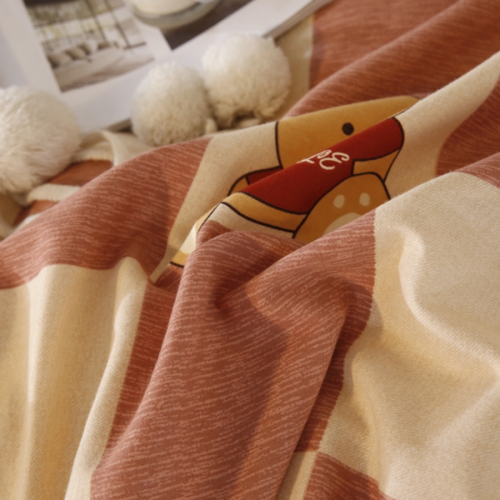 91家纺网 家纺一手货源 找家纺 棉生活  22新款铂金全棉磨毛系列（AB版设计） 美丽心情