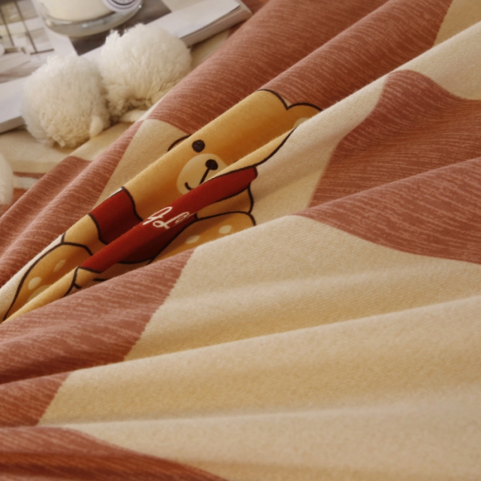 91家纺网 家纺一手货源 找家纺 棉生活  22新款铂金全棉磨毛系列（AB版设计） 美丽心情