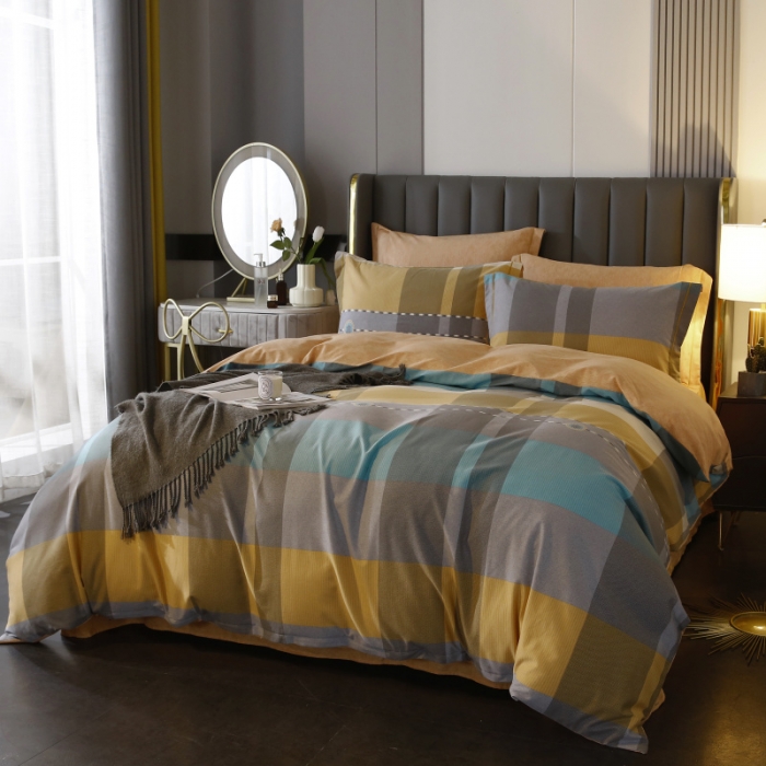 91家纺网 家纺一手货源 找家纺 棉生活  2022新款铂金全棉磨毛系列（AB版设计） 时代兰