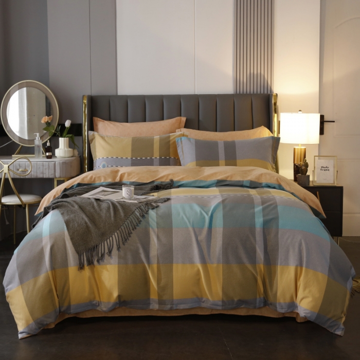 91家纺网 家纺一手货源 找家纺 棉生活  2022新款铂金全棉磨毛系列（AB版设计） 时代兰