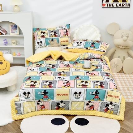 91家纺网 家纺一手货源 找家纺 （总）星期八 2022新款迪士尼豆豆被