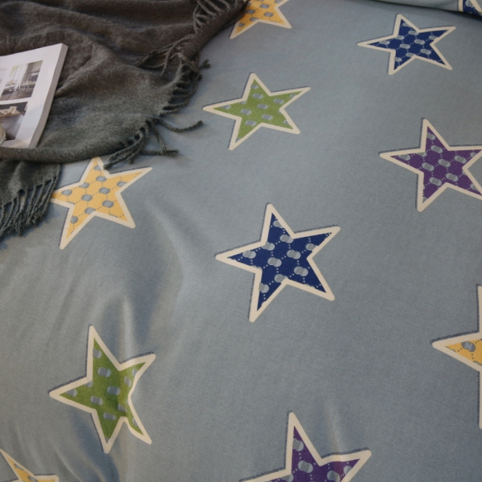 91家纺网 家纺一手货源 找家纺 棉生活  22新款铂金全棉磨毛系列（AB版设计） 守望星空