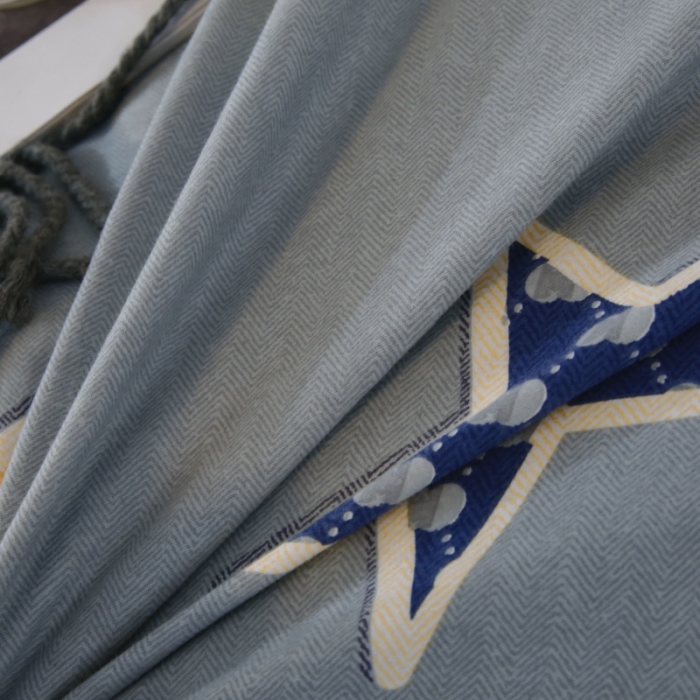 91家纺网 家纺一手货源 找家纺 棉生活  22新款铂金全棉磨毛系列（AB版设计） 守望星空