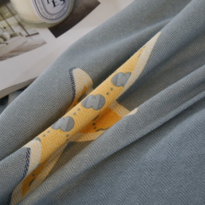 91家纺网 家纺一手货源 找家纺 棉生活  22新款铂金全棉磨毛系列（AB版设计） 守望星空