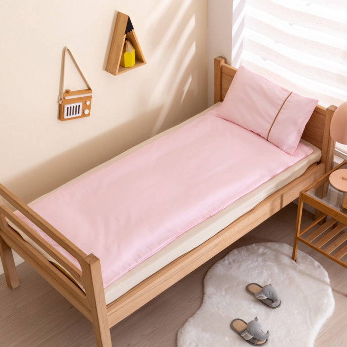 91家纺网 家纺一手货源 找家纺 (总)喜多兔 2022新60s长绒棉纯棉幼儿园三件套-小微笑