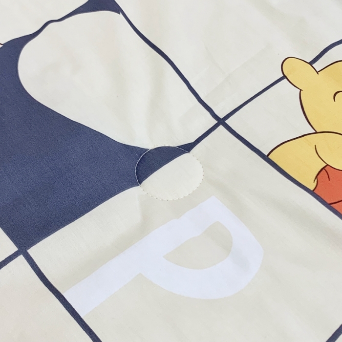 91家纺网 家纺一手货源 找家纺 星期八 2022新款迪士尼豆豆被 格子维尼