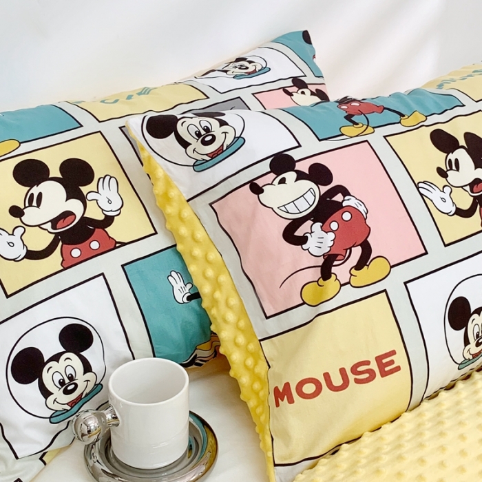 91家纺网 家纺一手货源 找家纺 星期八 2022新款迪士尼豆豆被 米奇乐园