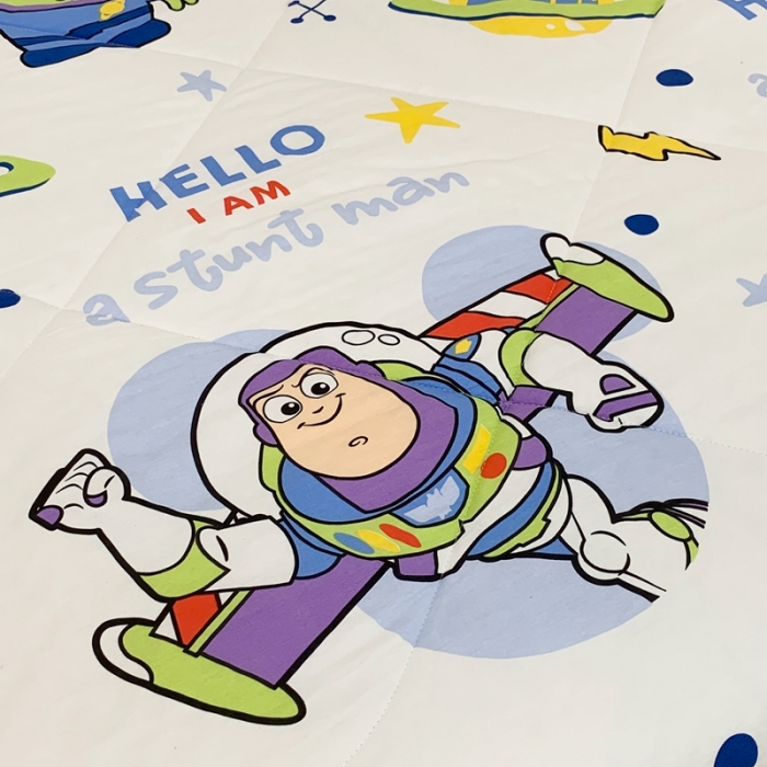 91家纺网 家纺一手货源 找家纺 星期八 2022新款迪士尼豆豆被 巴士光年