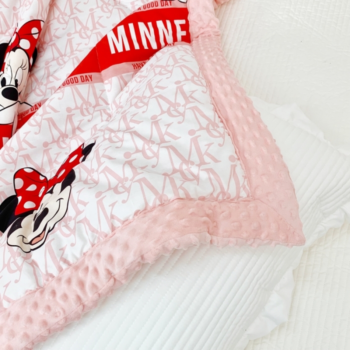 91家纺网 家纺一手货源 找家纺 星期八 2022新款迪士尼豆豆被 米妮