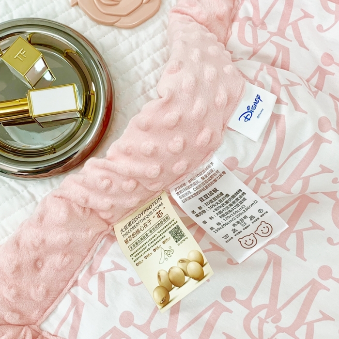 91家纺网 家纺一手货源 找家纺 星期八 2022新款迪士尼豆豆被 米妮